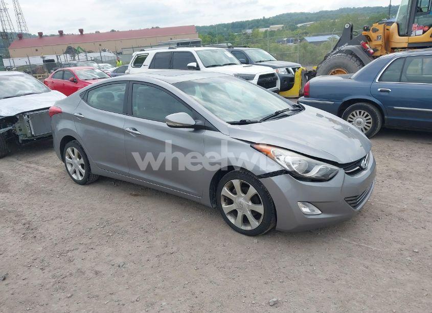2012 Hyundai Elantra LIMITED (ULSAN PLANT) (VIN KMHDH4AE5CU301982) main photo