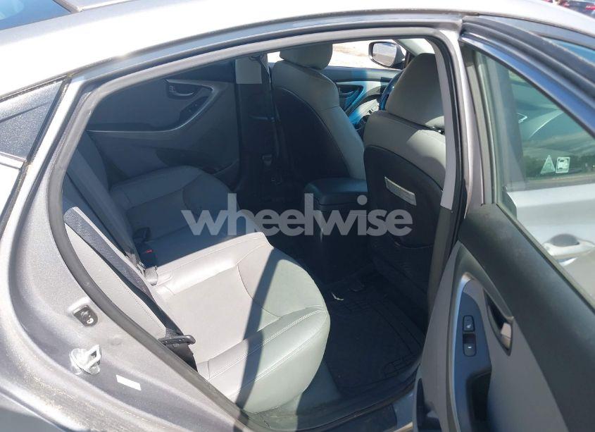 Photo 8 of 2012 Hyundai Elantra LIMITED (ULSAN PLANT) (VIN KMHDH4AE5CU460145)