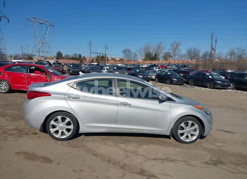 Photo 13 of 2013 Hyundai Elantra LIMITED (VIN KMHDH4AE5DU494992)