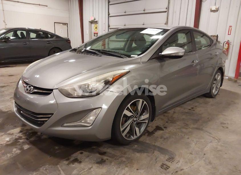 Photo 2 of 2014 Hyundai Elantra LIMITED (VIN KMHDH4AE5EU061769)