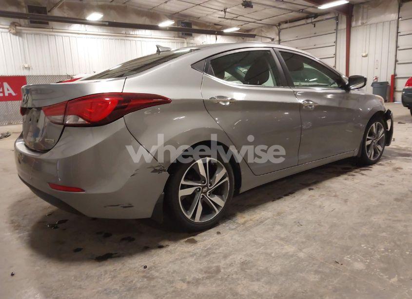 Photo 4 of 2014 Hyundai Elantra LIMITED (VIN KMHDH4AE5EU061769)