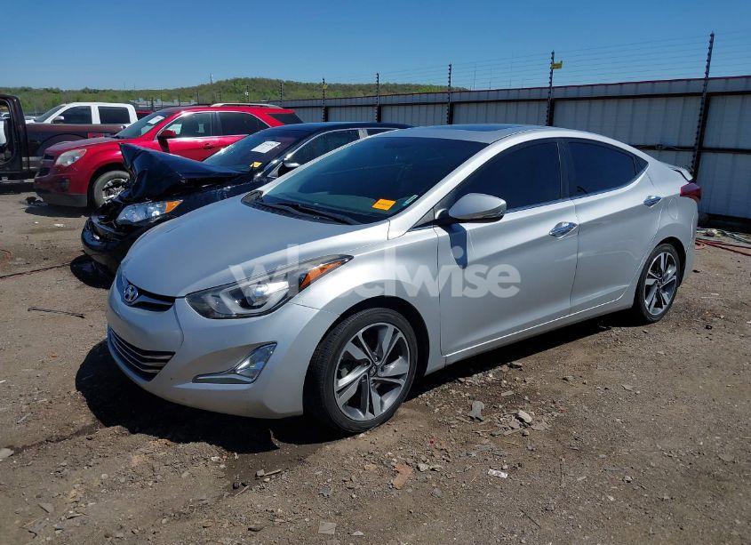 Photo 2 of 2014 Hyundai Elantra LIMITED (VIN KMHDH4AE5EU172385)
