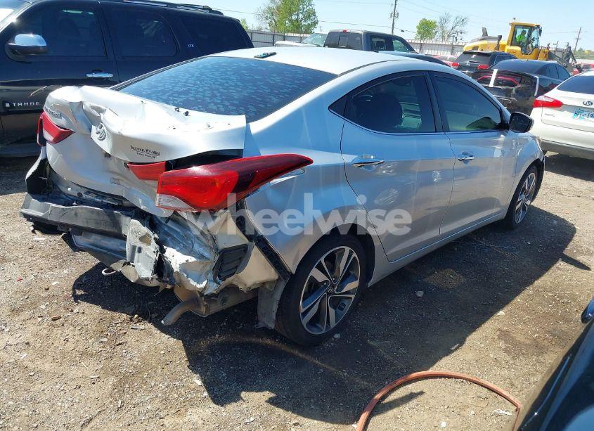 Photo 4 of 2014 Hyundai Elantra LIMITED (VIN KMHDH4AE5EU172385)