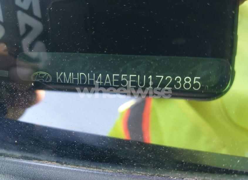 Photo 9 of 2014 Hyundai Elantra LIMITED (VIN KMHDH4AE5EU172385)