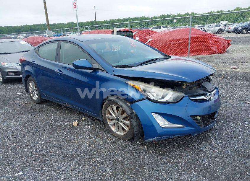 2016 Hyundai Elantra SE (VIN KMHDH4AE5GU480546) main photo