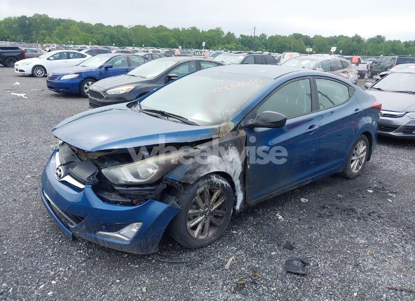 Photo 2 of 2016 Hyundai Elantra SE (VIN KMHDH4AE5GU480546)