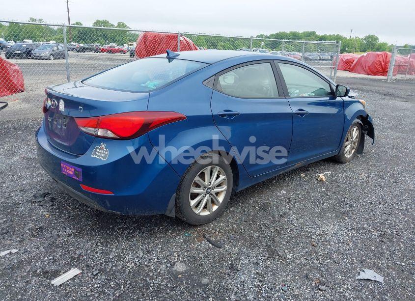 Photo 4 of 2016 Hyundai Elantra SE (VIN KMHDH4AE5GU480546)