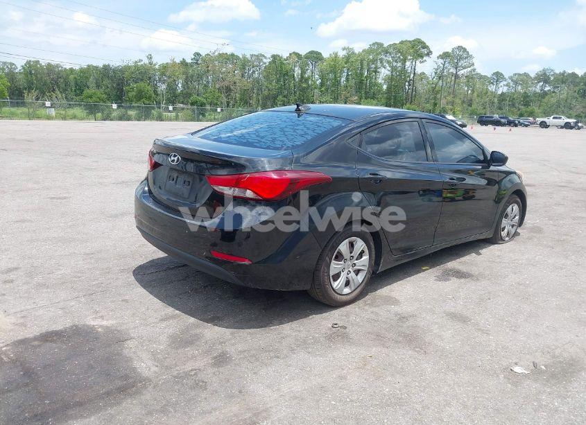 Photo 4 of 2016 Hyundai Elantra SE (VIN KMHDH4AE5GU607585)