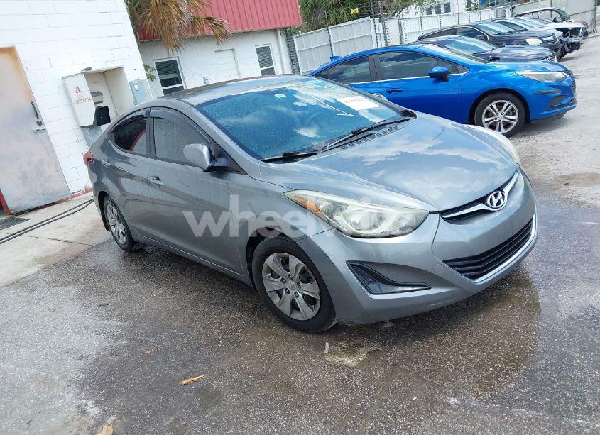 2016 Hyundai Elantra SE (VIN KMHDH4AE5GU650274) main photo