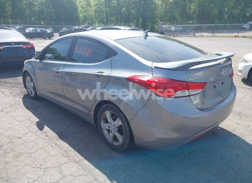 Photo 3 of 2011 Hyundai Elantra GLS (ULSAN PLANT) (VIN KMHDH4AE6BU104186)