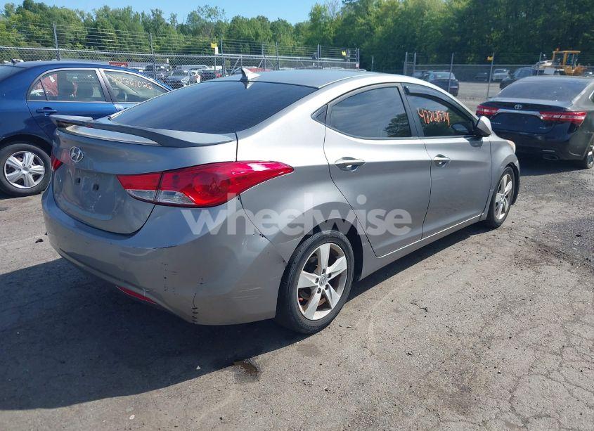 Photo 4 of 2011 Hyundai Elantra GLS (ULSAN PLANT) (VIN KMHDH4AE6BU104186)