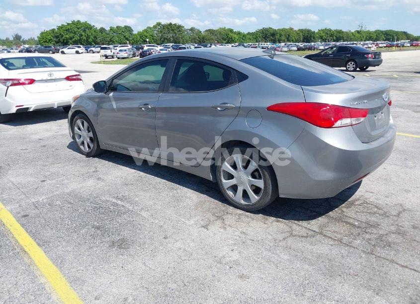 Photo 3 of 2011 Hyundai Elantra LIMITED (ULSAN PLANT) (VIN KMHDH4AE6BU116113)