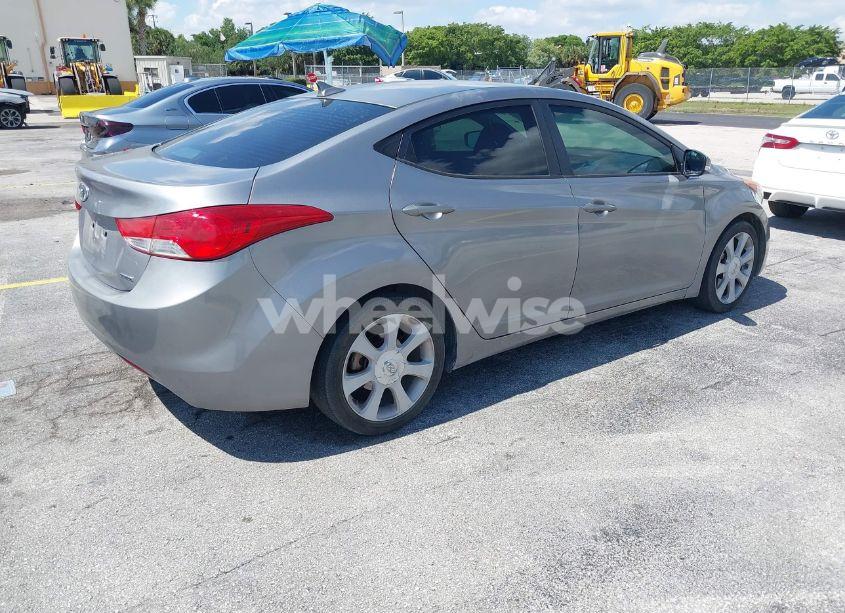 Photo 4 of 2011 Hyundai Elantra LIMITED (ULSAN PLANT) (VIN KMHDH4AE6BU116113)