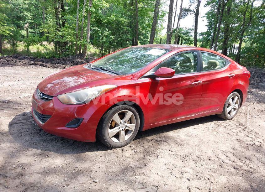Photo 2 of 2011 Hyundai Elantra GLS (ULSAN PLANT) (VIN KMHDH4AE6BU148155)