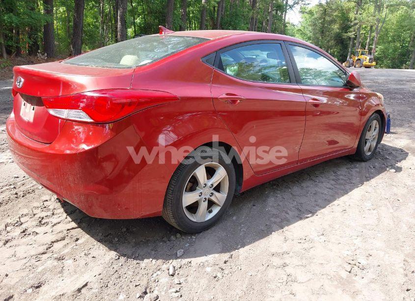 Photo 4 of 2011 Hyundai Elantra GLS (ULSAN PLANT) (VIN KMHDH4AE6BU148155)