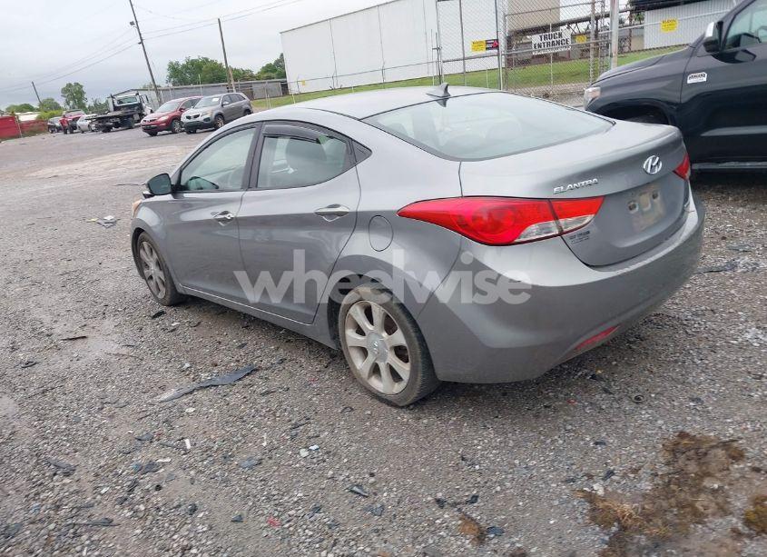 Photo 3 of 2012 Hyundai Elantra LIMITED (ULSAN PLANT) (VIN KMHDH4AE6CU282875)