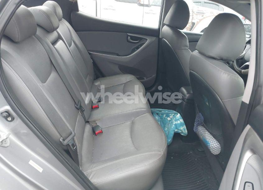 Photo 8 of 2012 Hyundai Elantra LIMITED (ULSAN PLANT) (VIN KMHDH4AE6CU282875)