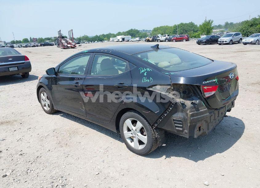 Photo 3 of 2012 Hyundai Elantra GLS (ULSAN PLANT) (VIN KMHDH4AE6CU318189)