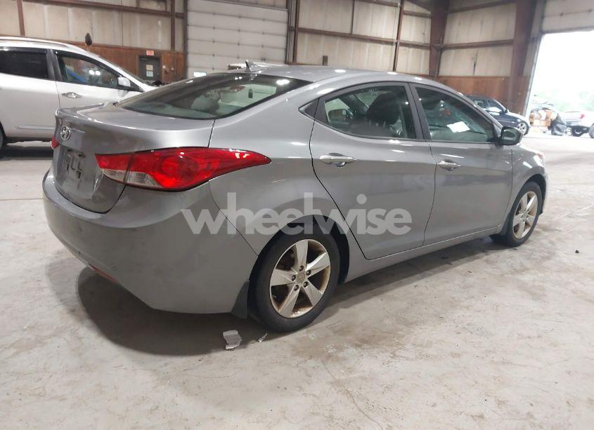 Photo 4 of 2012 Hyundai Elantra GLS (ULSAN PLANT) (VIN KMHDH4AE6CU361222)