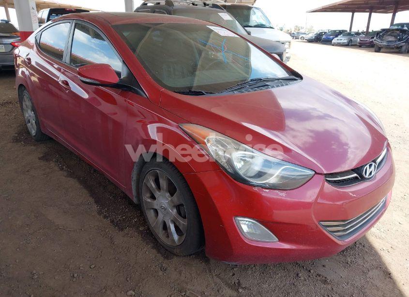 2013 Hyundai Elantra LIMITED (VIN KMHDH4AE6DU508253) main photo