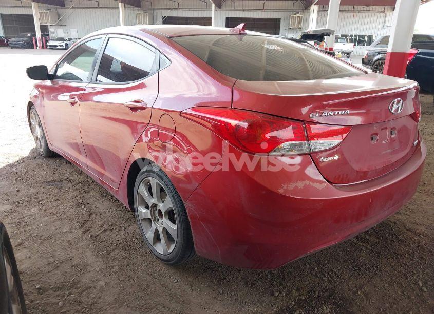 Photo 3 of 2013 Hyundai Elantra LIMITED (VIN KMHDH4AE6DU508253)