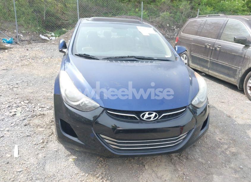 Photo 6 of 2013 Hyundai Elantra LIMITED (VIN KMHDH4AE6DU712731)