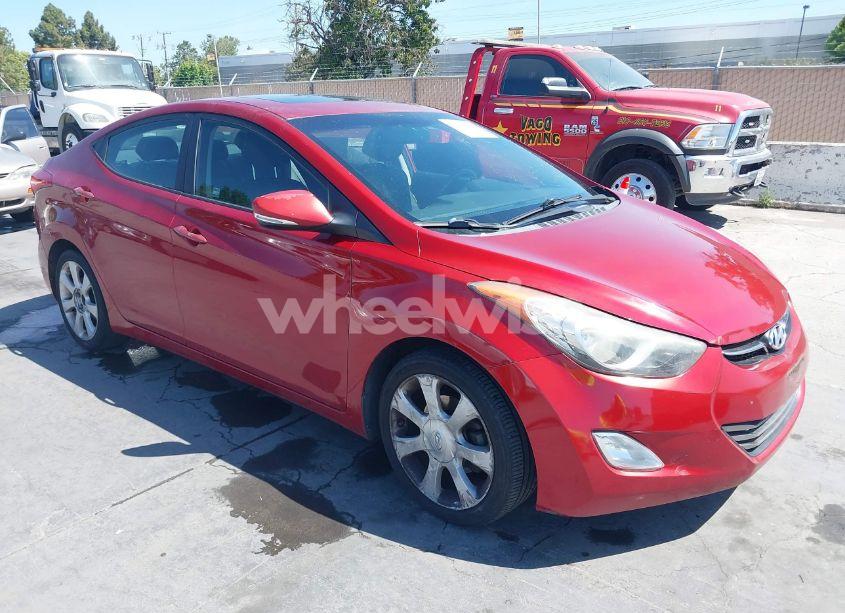 2013 Hyundai Elantra LIMITED (VIN KMHDH4AE6DU778602) main photo