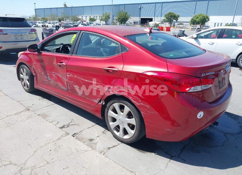 Photo 3 of 2013 Hyundai Elantra LIMITED (VIN KMHDH4AE6DU778602)