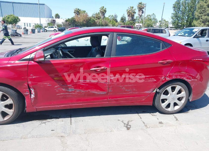 Photo 6 of 2013 Hyundai Elantra LIMITED (VIN KMHDH4AE6DU778602)