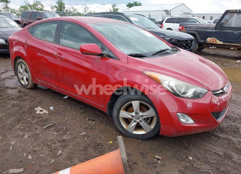 2013 Hyundai Elantra GLS (VIN KMHDH4AE6DU945363) main photo
