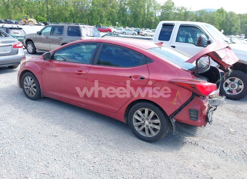 Photo 3 of 2014 Hyundai Elantra SE (VIN KMHDH4AE6EU030983)