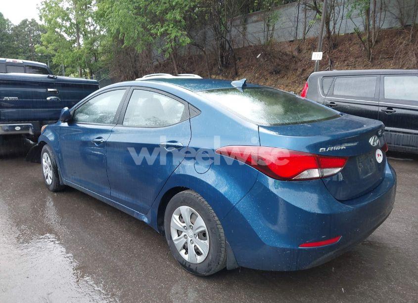 Photo 3 of 2016 Hyundai Elantra SE (VIN KMHDH4AE6GU619146)