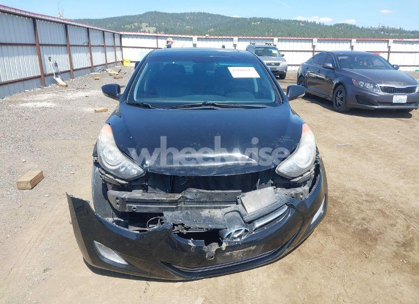 Photo 12 of 2011 Hyundai Elantra LIMITED (ULSAN PLANT) (VIN KMHDH4AE7BU093411)