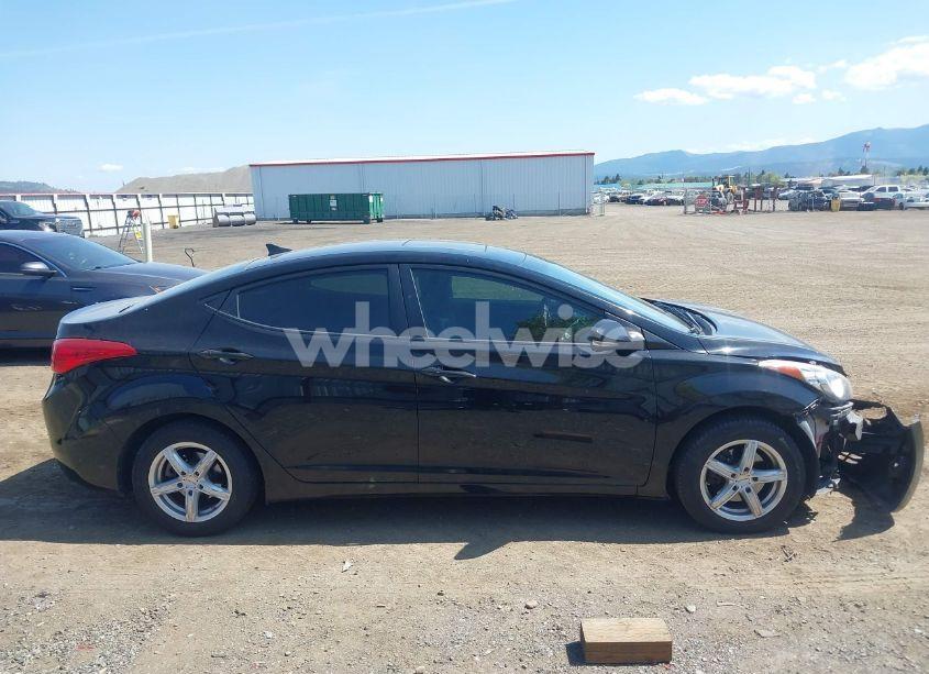 Photo 13 of 2011 Hyundai Elantra LIMITED (ULSAN PLANT) (VIN KMHDH4AE7BU093411)