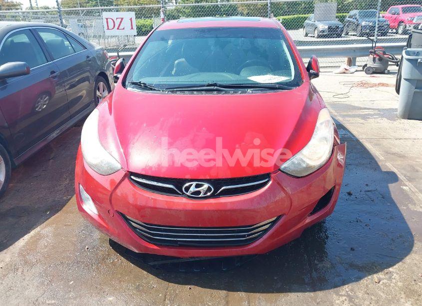 Photo 11 of 2011 Hyundai Elantra LIMITED (ULSAN PLANT) (VIN KMHDH4AE7BU093862)