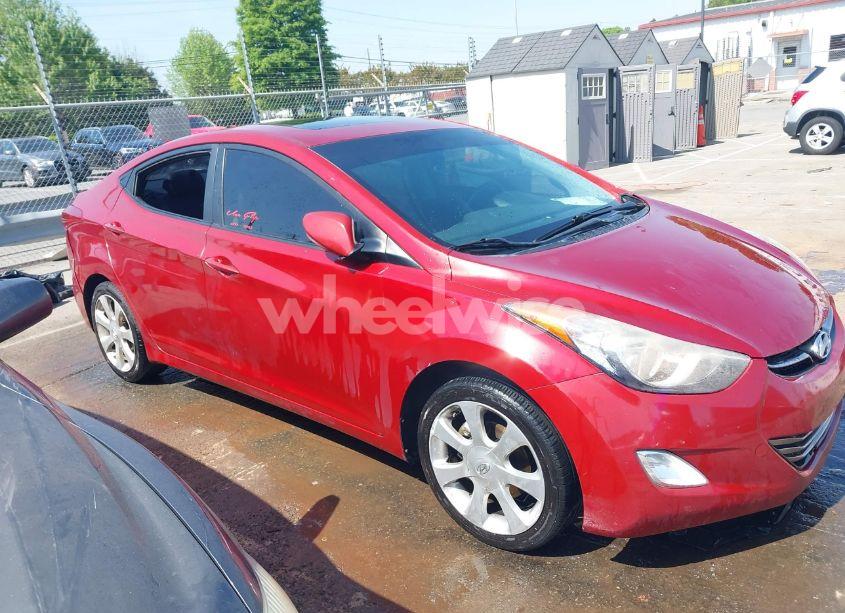 Photo 12 of 2011 Hyundai Elantra LIMITED (ULSAN PLANT) (VIN KMHDH4AE7BU093862)
