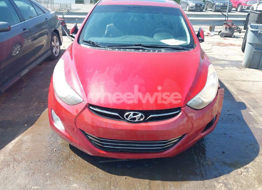 Photo 6 of 2011 Hyundai Elantra LIMITED (ULSAN PLANT) (VIN KMHDH4AE7BU093862)