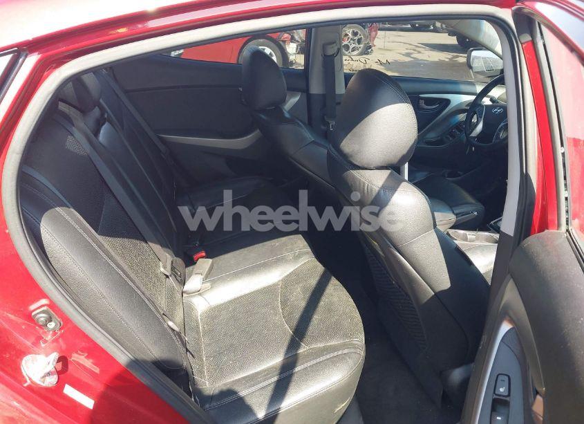 Photo 8 of 2011 Hyundai Elantra LIMITED (ULSAN PLANT) (VIN KMHDH4AE7BU093862)