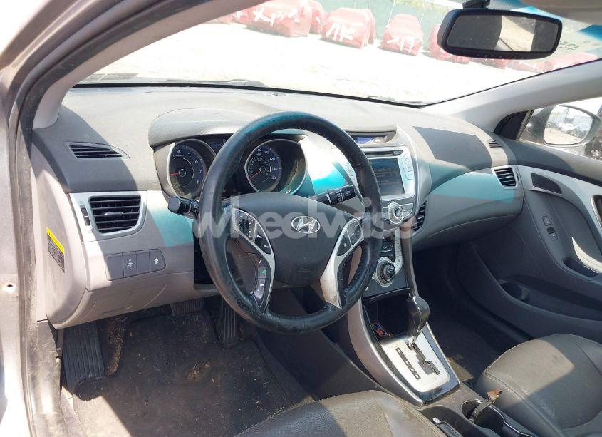 Photo 12 of 2011 Hyundai Elantra LIMITED (ULSAN PLANT) (VIN KMHDH4AE7BU158600)