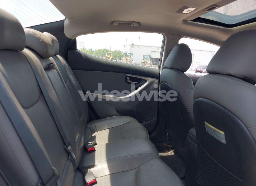 Photo 8 of 2011 Hyundai Elantra LIMITED (ULSAN PLANT) (VIN KMHDH4AE7BU158600)