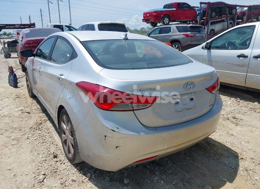 Photo 3 of 2011 Hyundai Elantra LIMITED (ULSAN PLANT) (VIN KMHDH4AE7BU167510)