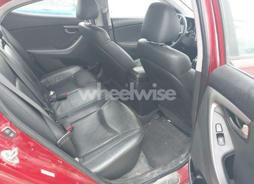 Photo 8 of 2012 Hyundai Elantra LIMITED (ULSAN PLANT) (VIN KMHDH4AE7CU318637)