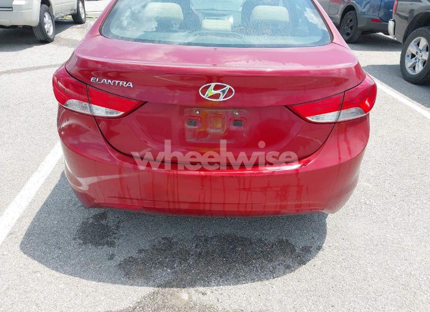 Photo 6 of 2012 Hyundai Elantra GLS (ULSAN PLANT) (VIN KMHDH4AE7CU369233)