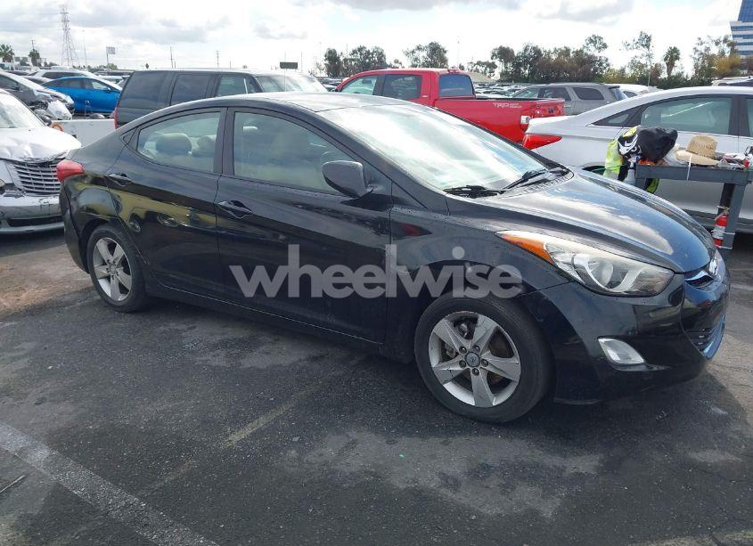 2012 Hyundai Elantra GLS (ULSAN PLANT) (VIN KMHDH4AE7CU391913) main photo