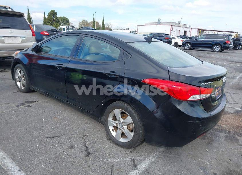 Photo 3 of 2012 Hyundai Elantra GLS (ULSAN PLANT) (VIN KMHDH4AE7CU391913)
