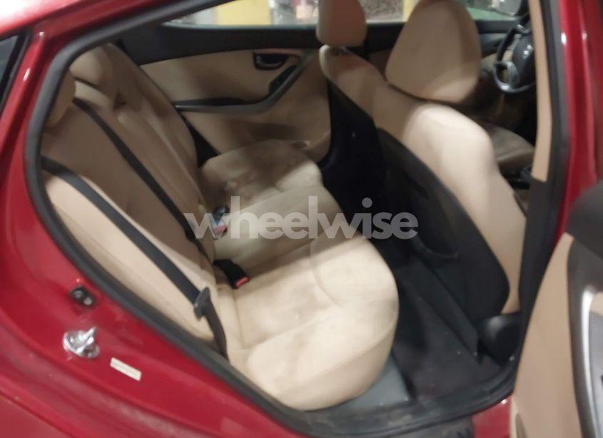 Photo 8 of 2013 Hyundai Elantra GLS (VIN KMHDH4AE7DU536983)