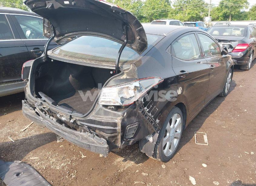 Photo 4 of 2013 Hyundai Elantra LIMITED (VIN KMHDH4AE7DU795716)