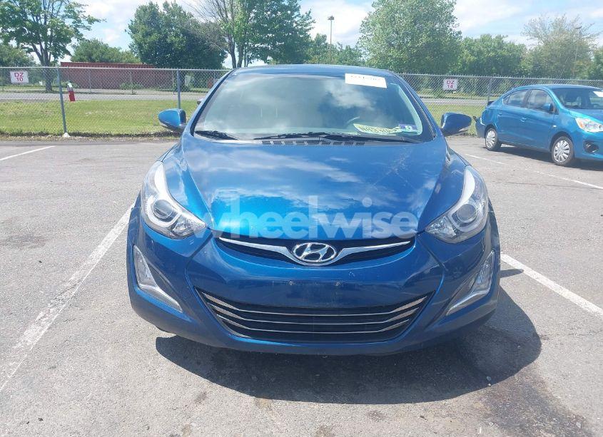 Photo 12 of 2015 Hyundai Elantra LIMITED (VIN KMHDH4AE7FU389891)