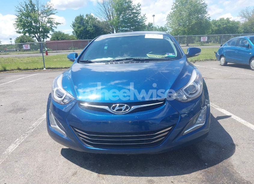 Photo 6 of 2015 Hyundai Elantra LIMITED (VIN KMHDH4AE7FU389891)