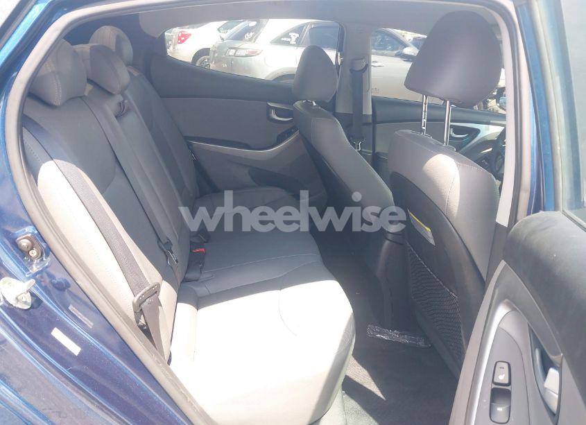 Photo 8 of 2015 Hyundai Elantra LIMITED (VIN KMHDH4AE7FU389891)